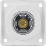 Berker 845712509 Power Steckdose 12 V Integro Modul-Einsätze polarweiß glänzend 