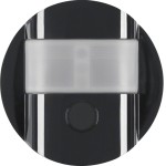 Berker 85341231 IR Bewegungsmelder Komfort 1,1m R.1/R.3 schwarz glänzend 