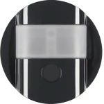 Berker 85346131 KNX-Funk Bewegungsmelder Komfort 2,2m quicklink R.1/R.3 schwarz glänzend 