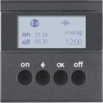 Berker 85745285 KNX-Funk Zeitschaltuhr quicklink S.1/B.3/B.7 anthrazit matt 