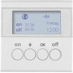 Berker 85745289 KNX-Funk Zeitschaltuhr quicklink S.1/B.3/B.7 polarweiß glänzend 