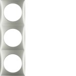 Berker 918192524 Rahmen 3-fach Integro Flow edelstahl matt lackiert 