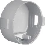 Berker 9182001 Berührungsschutzdose Ø 45 mm flach Integro Modul-Einsätze grau 