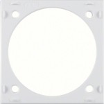 Berker 918252512 Aufbau-Distanzring Integro Flow/Pure polarweiß glänzend 