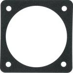 Berker 91853 Dichtung für IP44 Anwendungen Integro Modul-Einsätze schwarz 