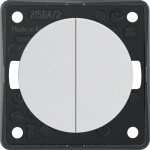 Berker 936552509 Serienschalter gemeinsame Eingangsklemme Integro Flow/Pure polarweiß glänzend 