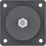 Berker 945192505 Antennen-Verbinderdose SAT Integro Modul-Einsätze anthrazit matt 