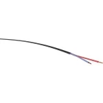 Niedervoltleitung 2x1,5 mm² max. 24V Silikon schwarz 100 Meter 