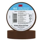 3M Temflex 165 Isolierband braun 19mm x 25 Meter 