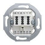 Busch-Jaeger 0242/04 TAE-Anschlussdose 2x6/6 NFF 2CKA000230A0389 