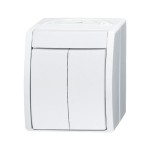 Busch-Jaeger 2601/5 W-54 Wippschalter Serienschaltung alpinweiß 2CKA001085A1621 