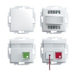 Busch-Jaeger 1510 UC-914-101 Ruf-Set für Behinderten-WC Nach DIN VDE 0834 alpinweiß 2CKA001582A0426 