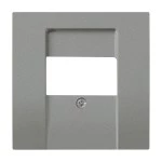 Busch-Jaeger 1766-803 Zentralscheibe graumetallic 2CKA001710A3854 