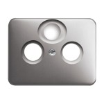 Busch-Jaeger 1743-03-20-101 Zentralscheibe als Abdeckung für handelsübliche Antennendosen platin 2CKA001724A2747 