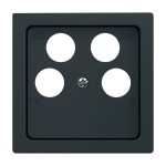 Busch-Jaeger 1743/10-04-81 Zentralscheibe anthrazit 2CKA001724A4365 