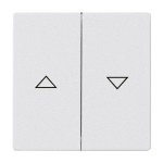 Busch-Jaeger 1785 JA-83 Wippe mit Aufdruck alusilber 2CKA001751A2944 