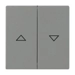 Busch-Jaeger 1785 JA-803 Wippe mit Aufdruck graumetallic 2CKA001751A3020 