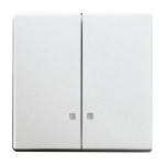 Busch-Jaeger 1785 K-83 Wippe Wippe-Serien-Kontrollschalter alusilber 2CKA001751A3125 