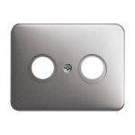 Busch-Jaeger 1743-20 Zentralscheibe als Abdeckung für handelsübliche Antennendosen platin 2CKA001753A1126 