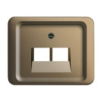 Busch-Jaeger 1803-02-21 Zentralscheibe 2-fach bronze 2CKA001753A8493 