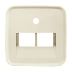 Busch-Jaeger 1803-02-212 Zentralscheibe 2-fach cremeweiß 2CKA001753A8956 