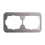 Busch-Jaeger 1722-20 Rahmen 2-fach platin 2CKA001754A1629 