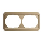 Busch-Jaeger 1722-21 Rahmen 2-fach bronze 2CKA001754A1710 