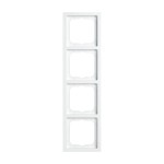 Busch-Jaeger 1724-184K future® linear-Rahmen 4-fach studioweiß 2CKA001754A4238 