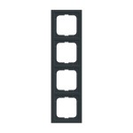 Busch-Jaeger 1724-181K future® linear-Rahmen 4-fach anthrazit 2CKA001754A4243 