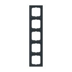 Busch-Jaeger 1725-181K future® linear-Rahmen 5-fach anthrazit 2CKA001754A4244 