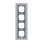 Busch-Jaeger 1724-860 Rahmen 4-fach edelstahl 2CKA001754A4257 