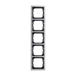 Busch-Jaeger 1725-866K Rahmen 5-fach edelstahl 2CKA001754A4321 