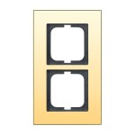 Busch-Jaeger 1722-823-101 Rahmen 2-fach gold 2CKA001754A4357 