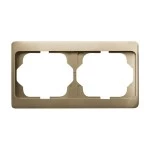 Busch-Jaeger 1722 KA-21 Rahmen 2-fach bronze 2CKA001754A4383 