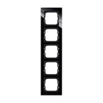 Busch-Jaeger 1725-281 Rahmen 5-fach schwarz 2CKA001754A4413 