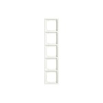 Busch-Jaeger 1725-884K future® linear-Rahmen 5-fach studioweiß matt 2CKA001754A4418 