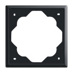 Busch-Jaeger 1721-775 Rahmen 1-fach schwarz matt 2CKA001754A4424 