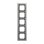 Busch-Jaeger 1725-270 Rahmen 5-fach platin 2CKA001754A4687 