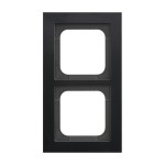Busch-Jaeger 1722-275 Rahmen 2-fach schwarz matt 2CKA001754A4704 