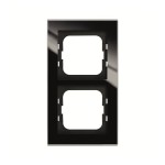 Busch-Jaeger 1722-245 Rahmen 2-fach Schwarzglas 2CKA001754A4801 