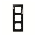 Busch-Jaeger 1723-245 Rahmen 3-fach Schwarzglas 2CKA001754A4802 
