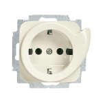 Busch-Jaeger 20 EUCDR-212 Busch-Servicesteckdose® cremeweiß 2CKA002011A2597 