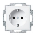 Busch-Jaeger 2300 EUC-914 Schuko-Steckdose mit Schraubanschluss alpinweiß 2CKA002011A6233 