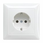 Busch-Jaeger 20 EUJR-914 Schuko Unterputz-Steckdose alpinweiß 2CKA002011A6243 