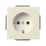Busch-Jaeger 20 EUCBLI-82 Schuko-Steckdose Busch-steplight® mit Nachtorientierungslicht elfenbeinweiß 2CKA002013A5292 