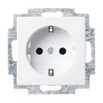 Busch-Jaeger 20 EUCBLI-914 Schuko-Steckdose Busch-steplight® mit Nachtorientierungslicht alpinweiß 2CKA002013A5382 