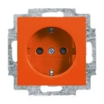 Busch-Jaeger 20 EUCB-14-914 Schuko-Steckdose mit erhöhtem Berührungsschutz orange 2CKA002013A5387 