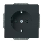 Busch-Jaeger 20 EUCBLI-81 Schuko-Steckdose Busch-steplight® mit Nachtorientierungslicht anthrazit 2CKA002013A5459 