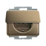 Busch-Jaeger 20 EUK-21 Schuko-Steckdose mit Klappdeckel bronze 2CKA002018A0703 