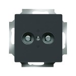 Busch-Jaeger 2095 UC-81 Unterputz-Potenzial-Ausgleichsstecker 2-fach anthrazit 2CKA002495A0084 